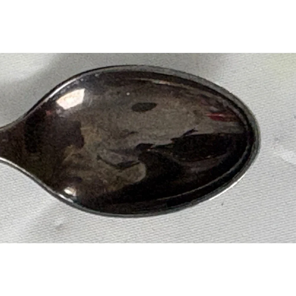 Vintage TH Marthinsen Wild Flower E.P.N.S 12 Norway Spoon RARE